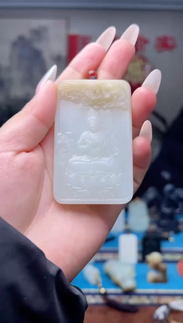 【闪购商品】和田玉挂件未镶嵌1