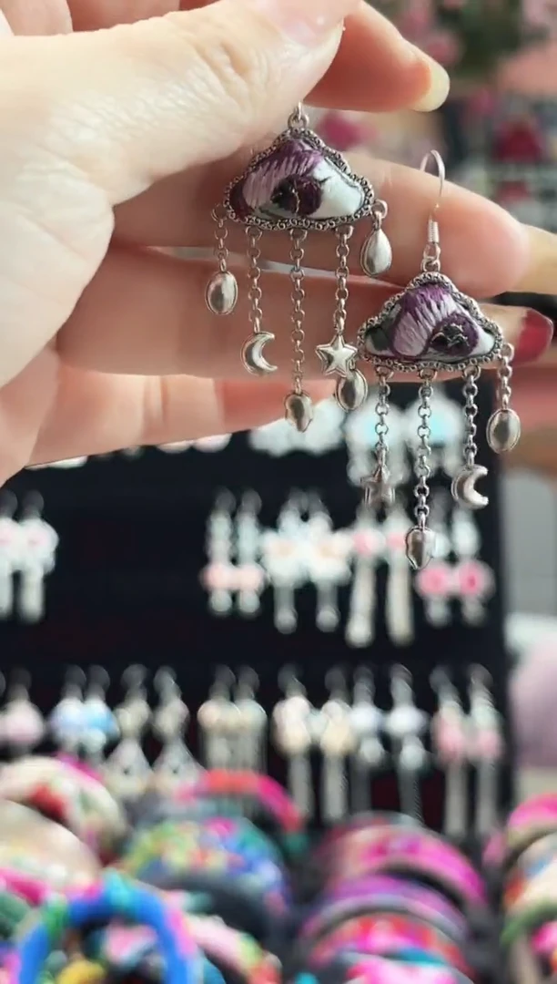 艺枝独绣手工饰品114