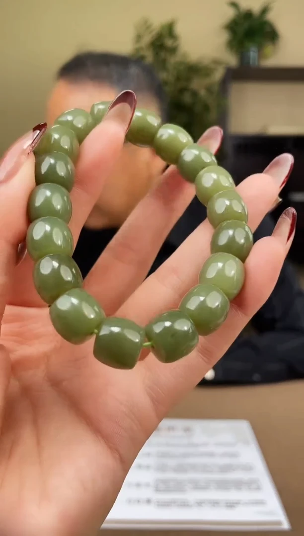 颈饰未镶嵌和田玉多样性拍一发一03026