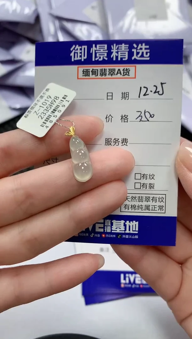 颈饰18K金镶嵌翡翠31