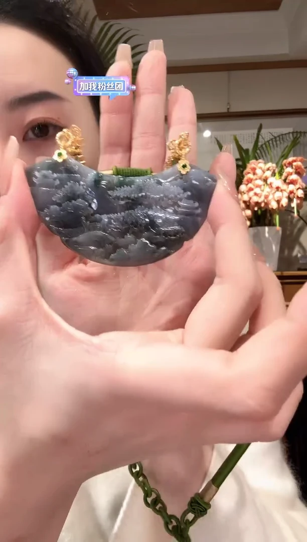 【闪购商品】翡翠颈饰未镶嵌国风