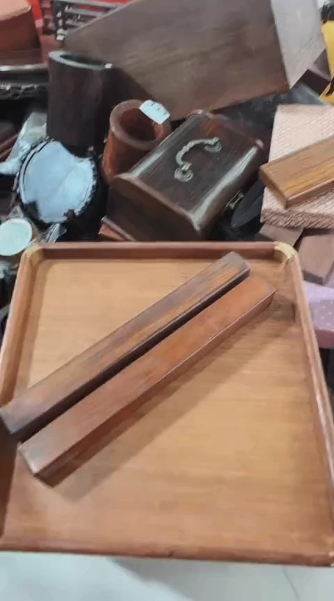 【闪购商品】香榧木HL  孤品镇尺一对