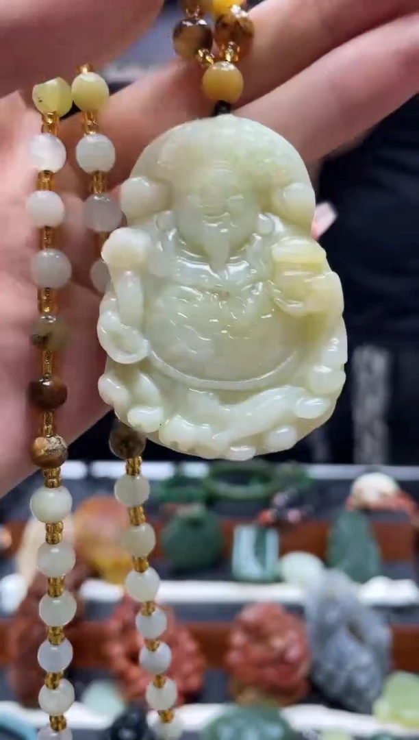 岫玉未镶嵌吊坠·多样性发货*拍一发一