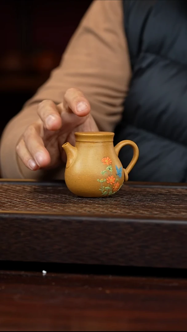 茶壶紫砂丹壶溢香紫砂壶100cc