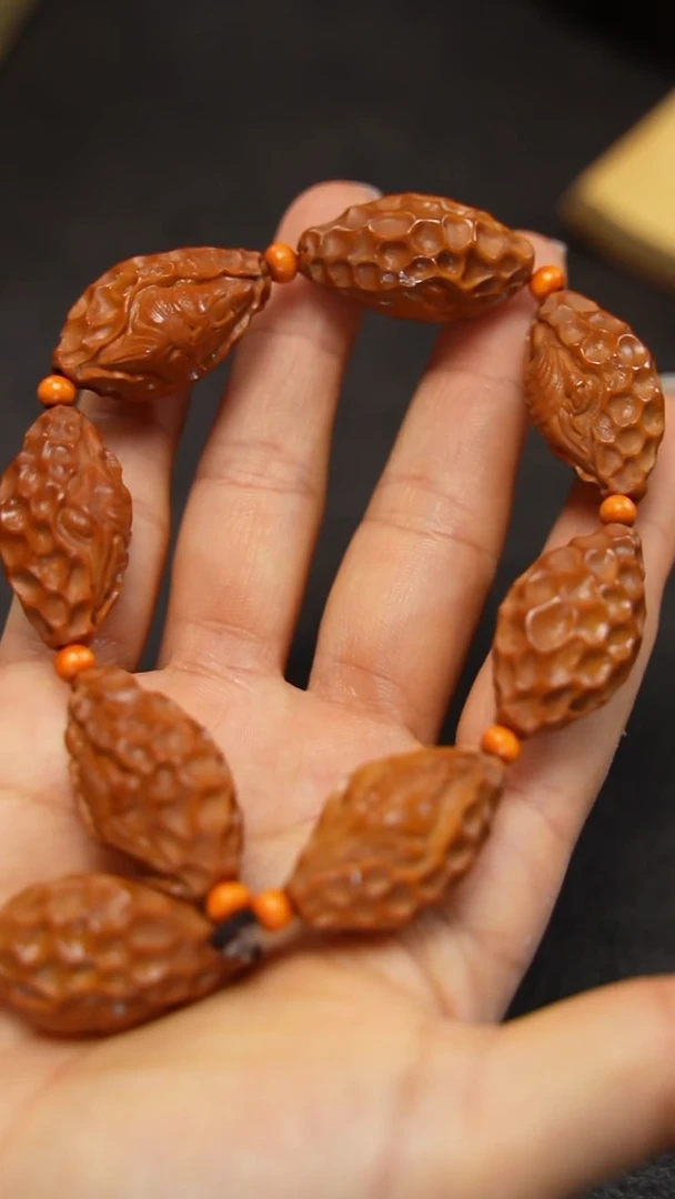 橄榄核手串/手链九林精品核雕