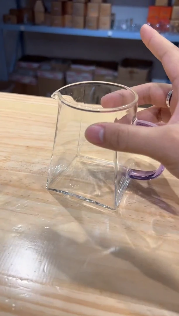 禾器-瀚然茶海-浅紫色+清禾杯浅紫1只