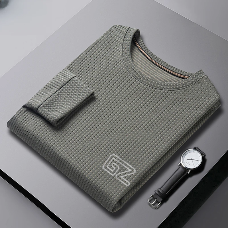 老爷车之家新款男士长袖圆领卫衣秋冬季潮款打底衫宽松百搭T恤