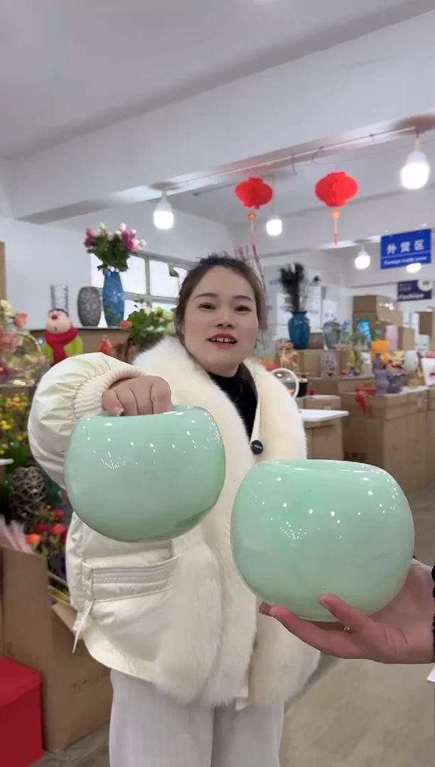 【闪购商品】琉璃迪喜花器-x-早56