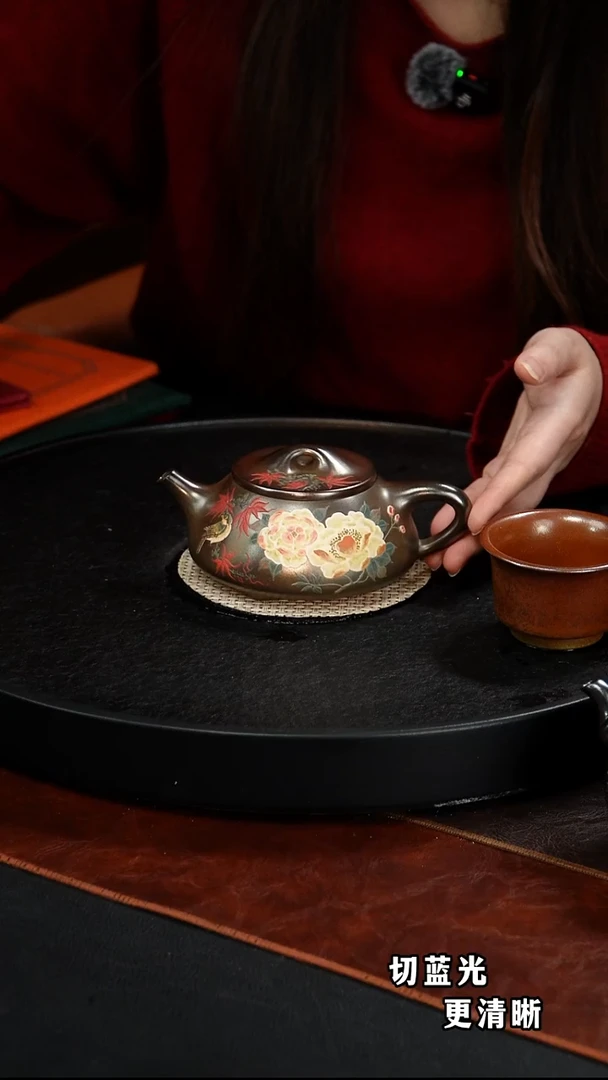 茶壶紫砂赵小俊 景舟石58 铁骨烧 250毫升 复兴窑 刘海粟