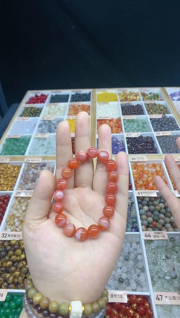 【闪购商品】南红玛瑙手串未镶嵌南红多样性发一