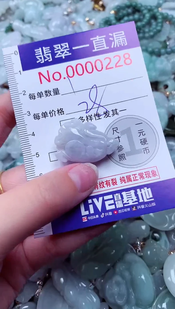 吊坠(不含链)未镶嵌翡翠228