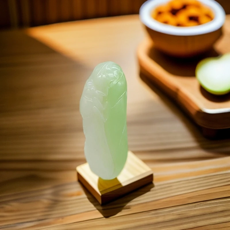和田玉翠青一鸣惊人大业有成蝉挂件吊坠牌子挂件手工