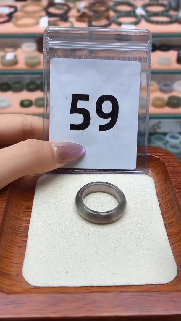 未镶嵌戒圈和田玉19号