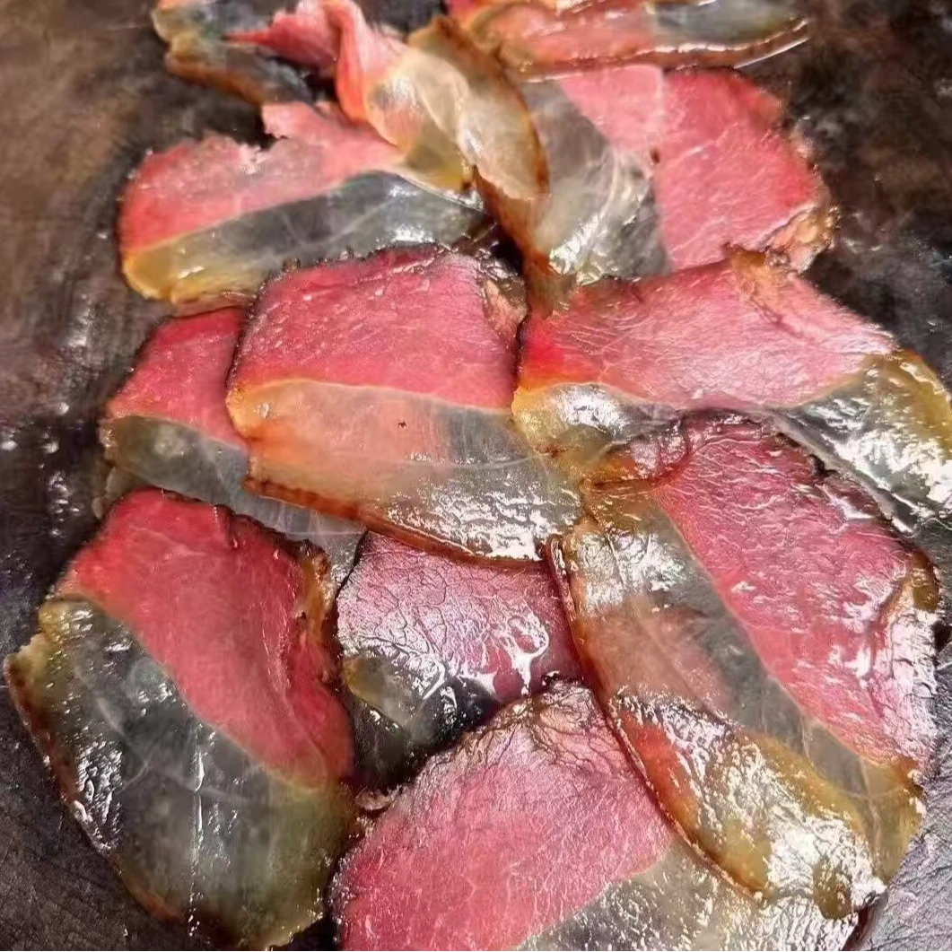 重庆特产柴火烟熏老腊肉肥而不腻瘦而不柴肉质紧实