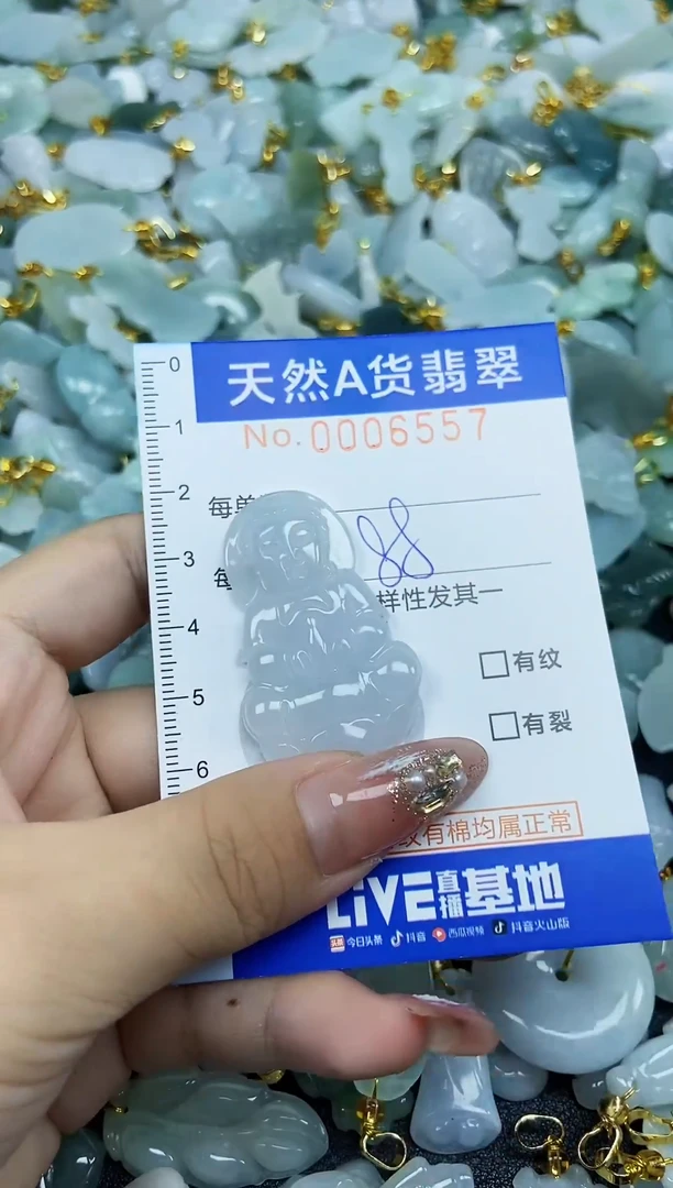 翡翠未镶嵌颈饰天然A货翡翠