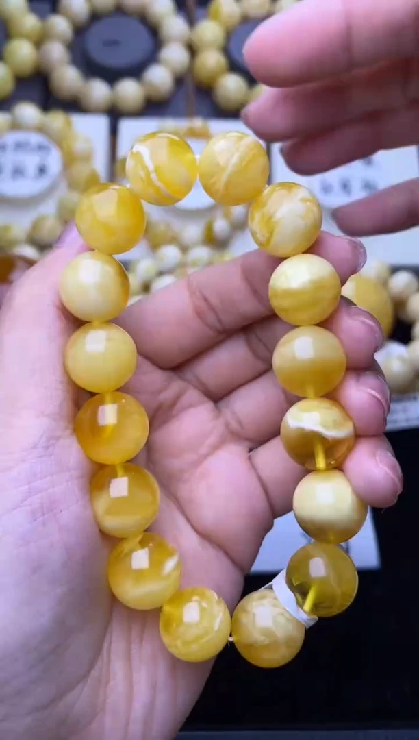 裸石琥珀未镶嵌大小姐珠宝16