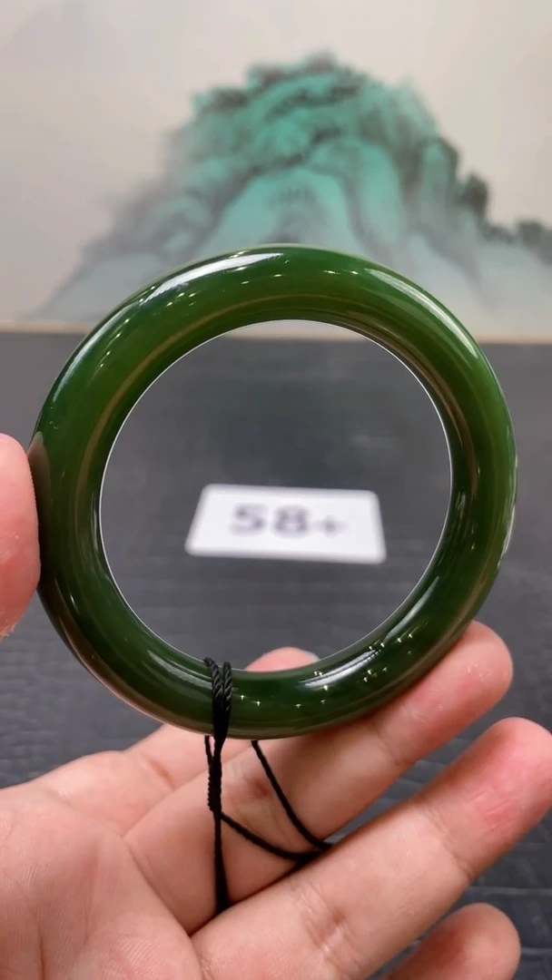 未镶嵌手镯和田玉（碧玉）?***雨58+