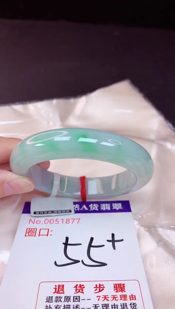 未镶嵌手镯翡翠55
