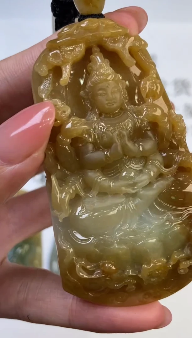 翡翠挂件未镶嵌310610