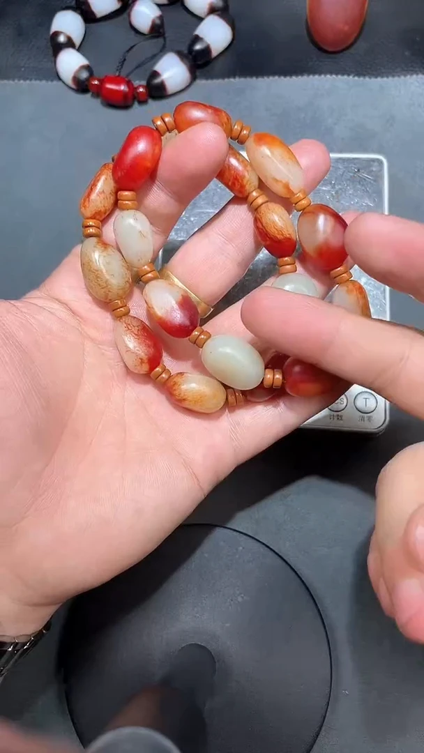 【闪购商品】和田玉手串未镶嵌YL-LL-2.3-7多样性发货