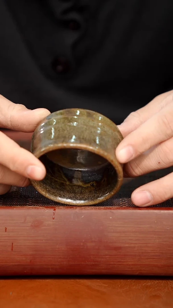 陶瓷奢瓷/瑞寅柴烧茶器（杯子）963微瑕