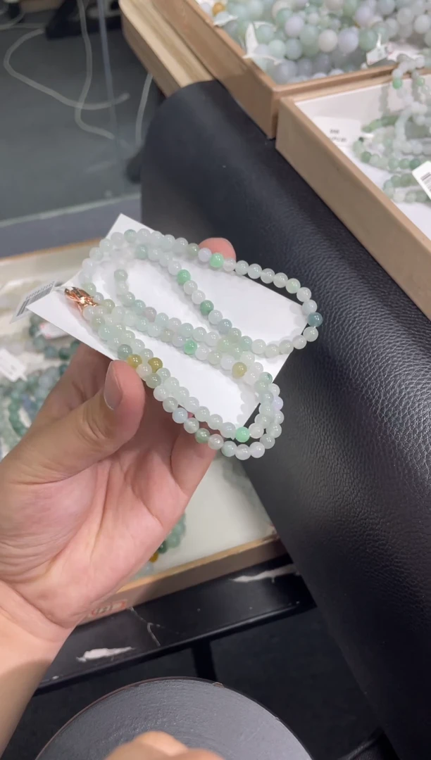 未镶嵌定制翡翠翡翠手串