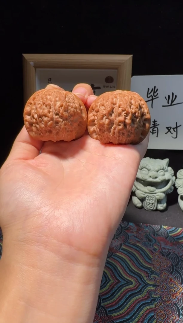 把件文玩核桃41.5毕业血麒麟