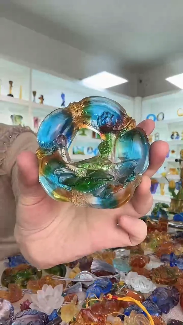 手工艺品琉璃和谐