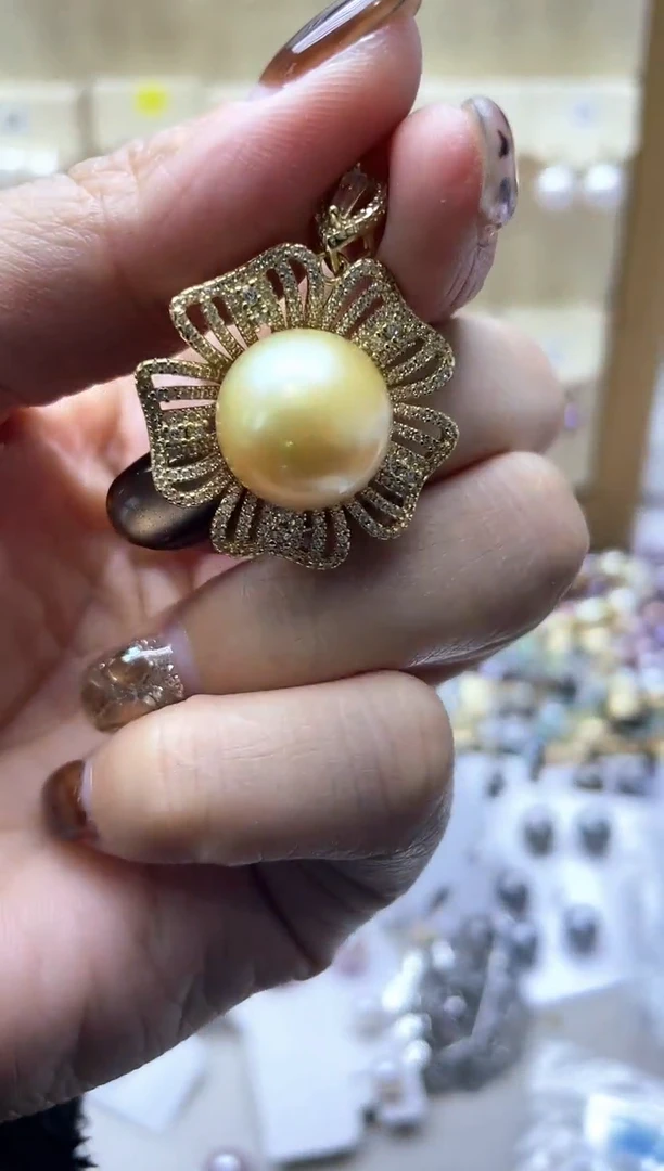 【闪购商品】海水珍珠颈饰银S925镶嵌2