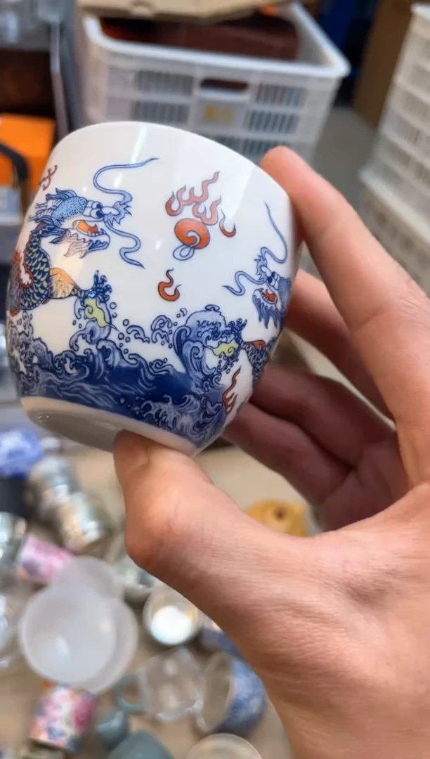 【闪购商品】瓷片@@@@@@@@@@@@白瓷龙