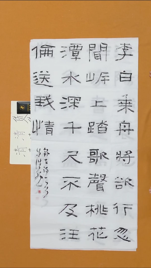 书法朱浩然 河南书法硕S 13届届展双体 68*138 八平尺
