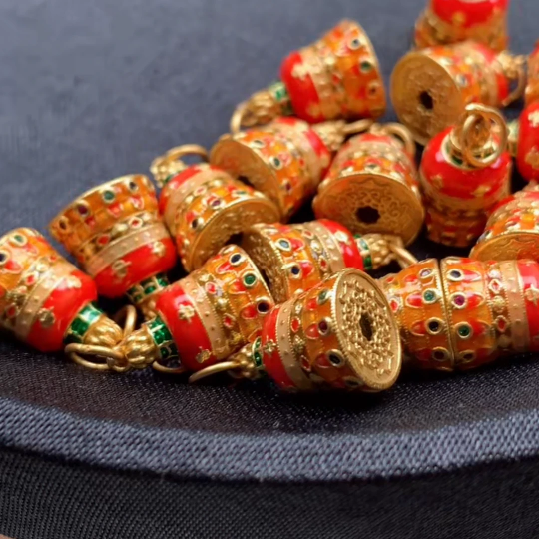 吊坠925银 Y032银饰diy搭配珐琅彩提溜多样性发其一