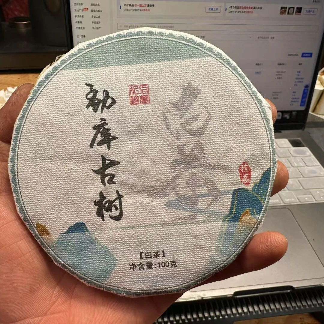 (CN762)dgl/2021年春/邦迈古树/白茶/100g饼