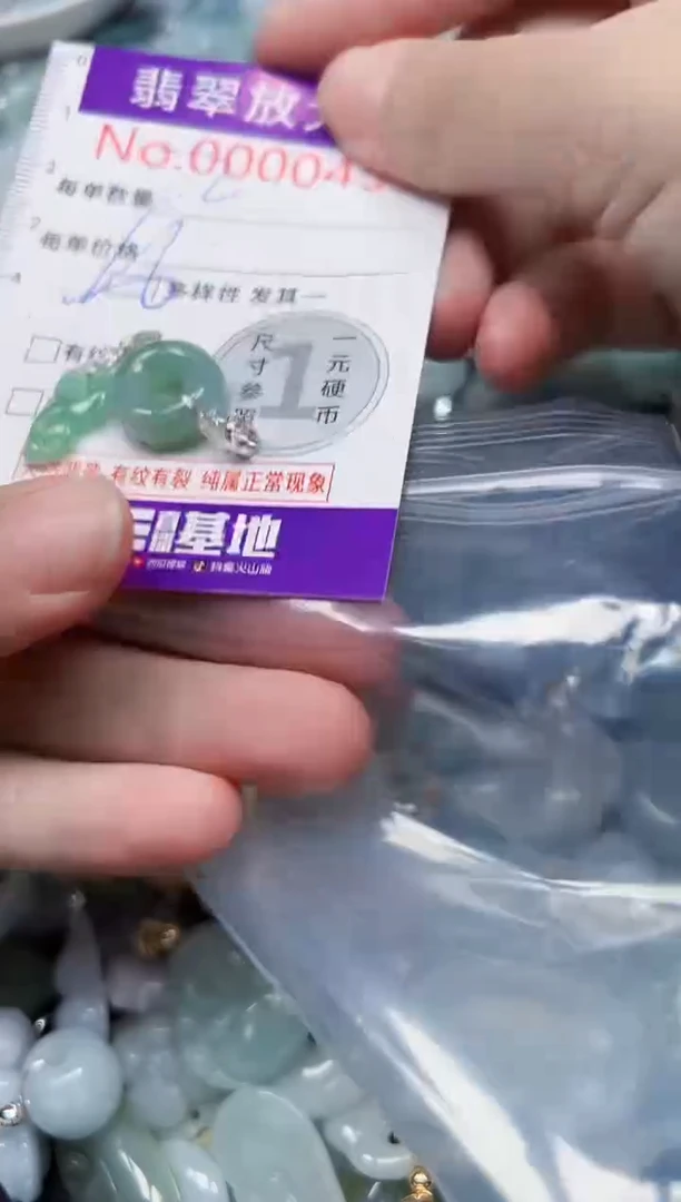 颈饰未镶嵌翡翠459