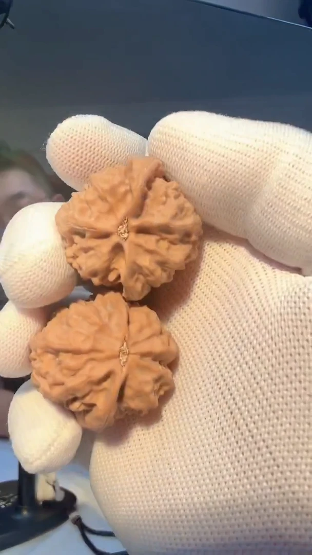 把件文玩核桃008 全品沈阳鸡心 46高