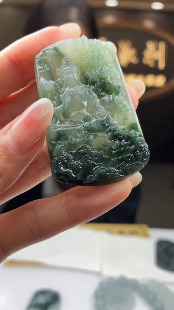 未镶嵌定制翡翠厚**物BJ0059206