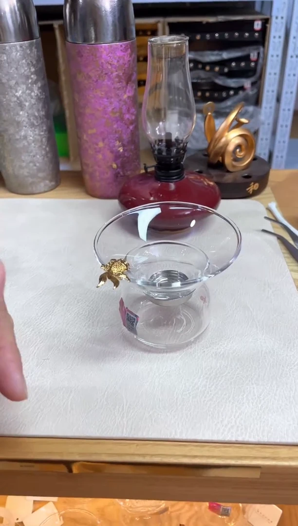 金鱼款茶漏