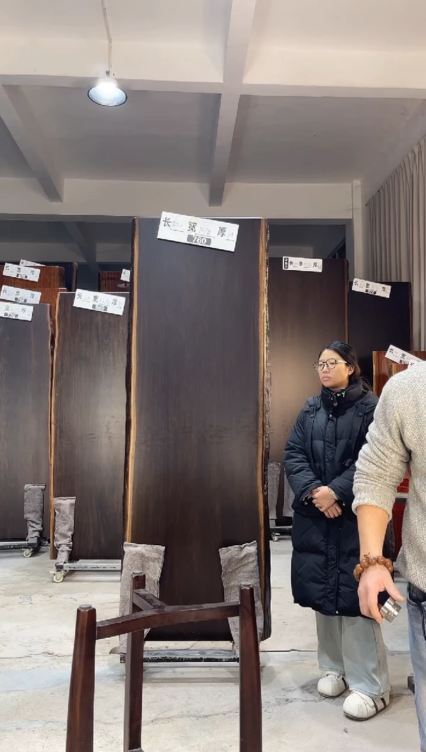 木（非红木类）幸****的760刚果黑檀220*75*78*7.9