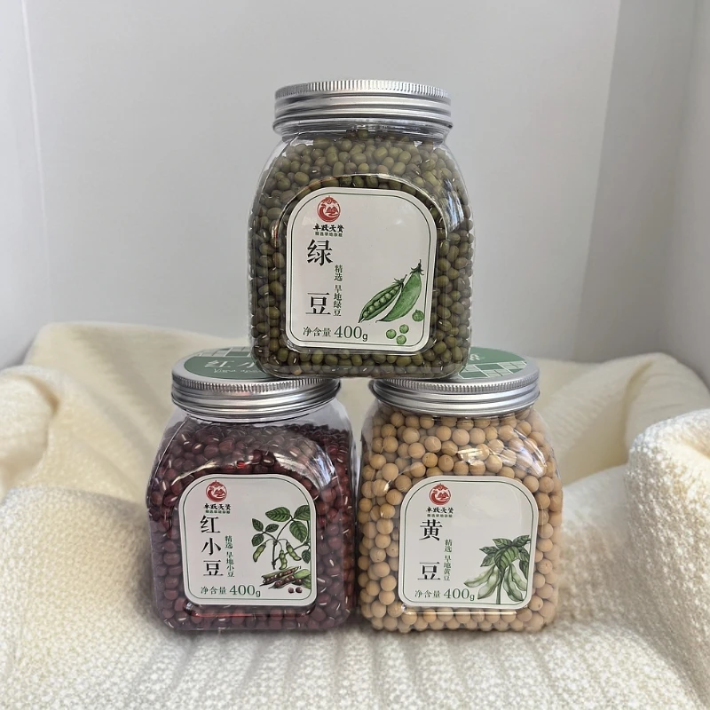 卓跃天资农家杂粮组合精选优质绿豆*1+红小豆*1+黄豆*1营养健康