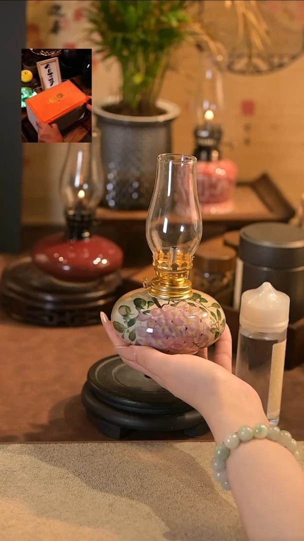 陶瓷景德镇陶瓷香薰灯摆件