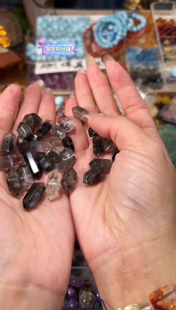 【闪购商品】水晶手串未镶嵌C50闪灵钻双尖一个部分有坑