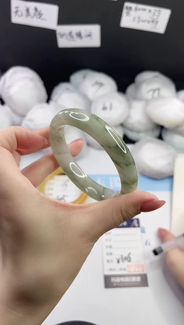 未镶嵌手镯石英质玉多样性发货V106