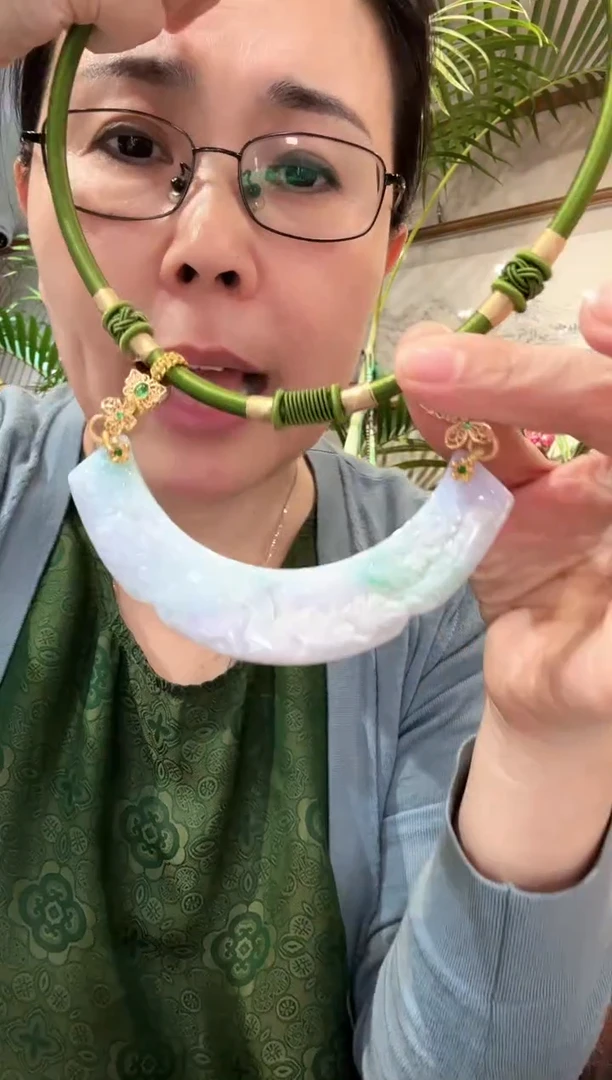 【闪购商品】翡翠颈饰未镶嵌国风