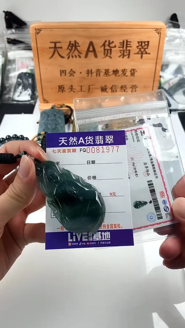颈饰未镶嵌翡翠