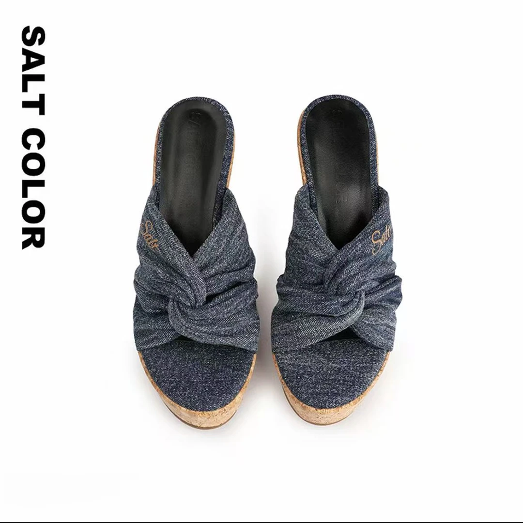 【LOCAT】saltcolor  一字带凉拖外穿