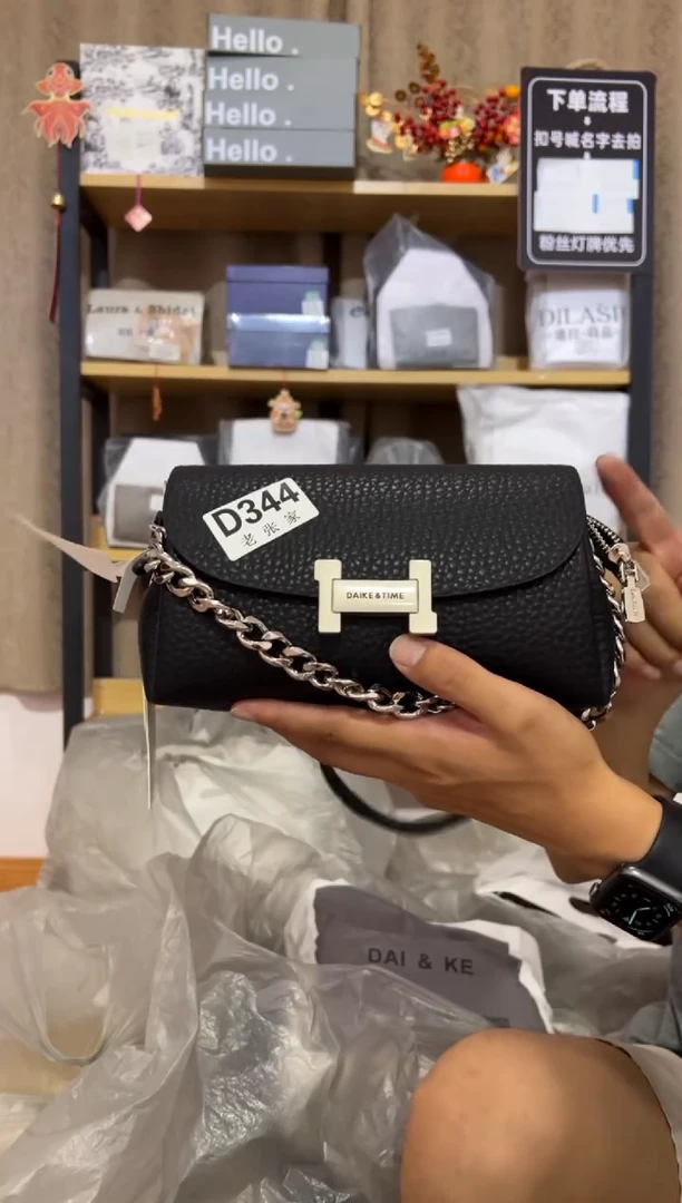 小牛剖层皮革老张家女包344