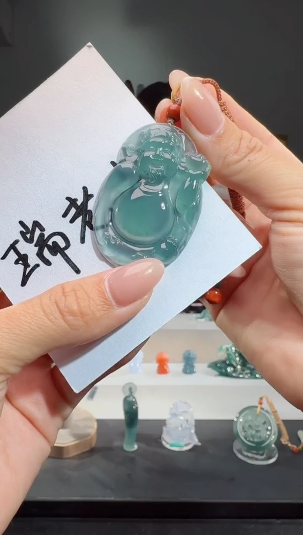 吊坠(不含链)未镶嵌翡翠财神