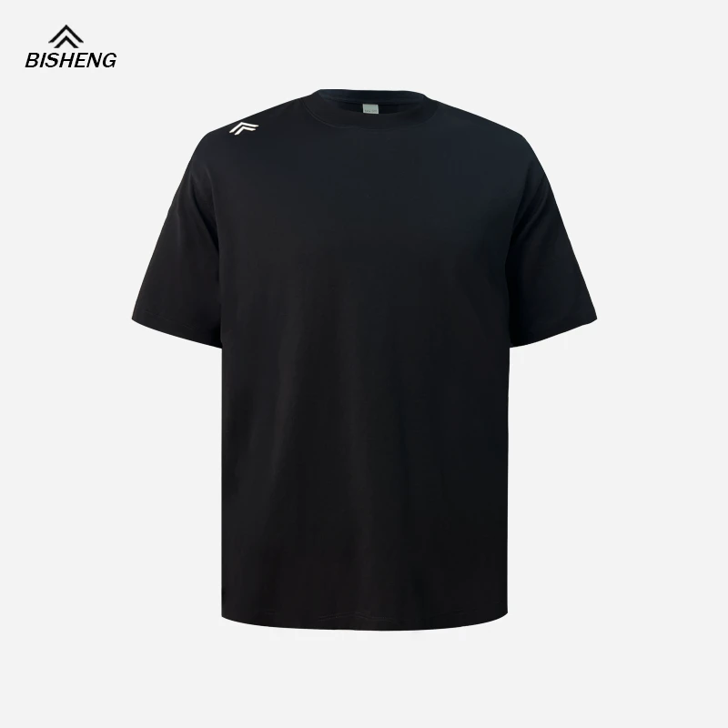 冠军张堃鹏同款必盛圆领短袖T恤显瘦