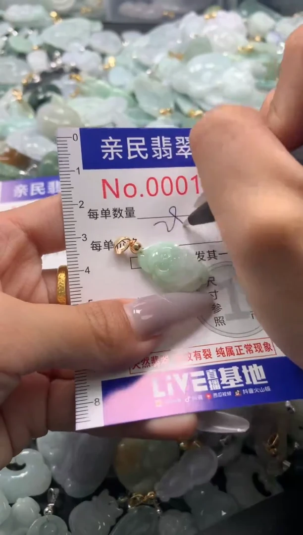 颈饰未镶嵌翡翠1666
