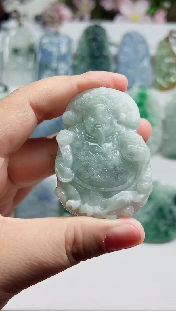翡翠未镶嵌颈饰88888888